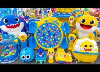 103 Minutes BABY SHARK Collection Unboxing Satisfying Unboxing ASMR