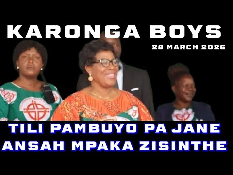 KARONGA BOYS 28 3 26 WALUSA NDIZA JANE ANSAH Karongaboys Breakingnews Malawitrending Trendingnow
