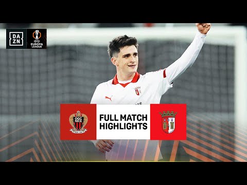 Nice Vs Braga UEFA Europa League Highlights Matchday 6 2025 2026