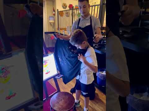 خلودة جرب يصير فنان شوفوا شو رسم