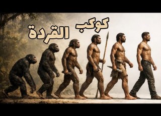  قصة التطور البشري من القرود العليا الى الانسان
