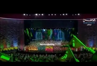 اوبريت الكويت لمن احبها لوحة الختام اغاني وطنية