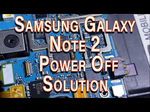 Samsung Galaxy Note 2 GT N7100 No Power Solution DEAD