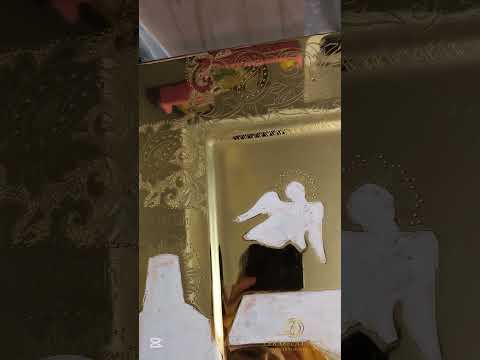 După Aurirea Realizată în Tehnica BOLUS Urmează Gravarea Aurului Manual și Realizarea Decoratiilor