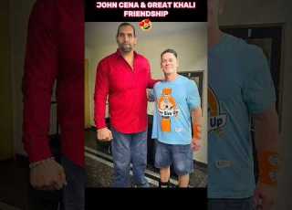 John Cena Great Khali Friendship Edit Shorts Johncena Greatkhali Seeyouagain