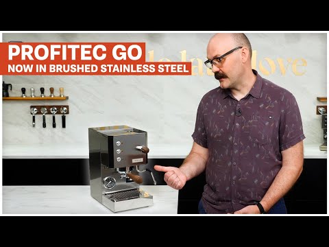 Profitec GO Espresso Machine In Brushed Stainless Steel Review