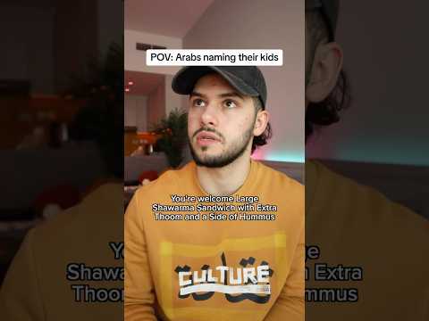Arabs Naming Their Kids