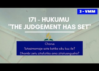 Nyimbo Za Kristo 171 Hukumu The Judgement Has Set 3 VOICES MINSTERS MINISTRY
