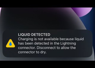 Iphone Charging Is Not Available Liquid Has Been Detected In The Lightning Connector FIXED
