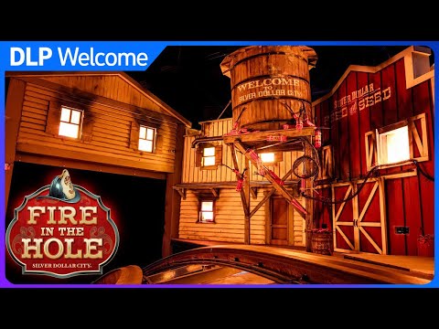 NEW RIDE Fire In The Hole On Ride POV Silver Dollar City