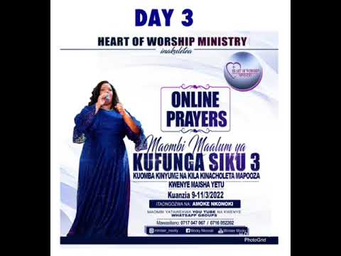 MAOMBI YA KUFUNGA KINYUME NA MAPOOZA ROHO YA UCHAWI DAY 3