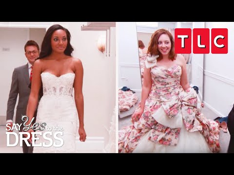 Edgy Dresses For Rebel Brides Part 1 Say Yes To The Dress TLC