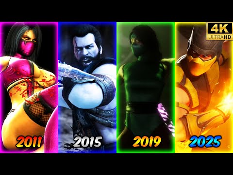 THE EVOLUTION OF X RAYS IN MORTAL KOMBAT 2011 2025 4K 60 FPS MORTAL KOMBAT 9 MORTAL KOMBAT 1