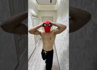 Try It Chest Exercise Spiderman Sports Shorts