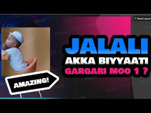 Jalali Akka Biyyaati Qodamaa Moo Tokko