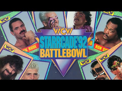 FULL EVENT WCW Starrcade 1992 BattleBowl The Lethal Lottery II Sting Vs Vader