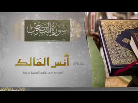 سورة القصص للقارئ أنس بن صالح المالك من صلاة التراويح لعام ١٤٤٠ بجامع الرفيعة