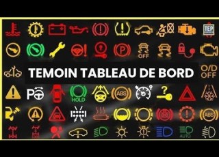 Signification De Certains Voyants Du Tableau De Bord