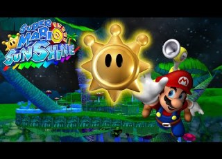 Super Mario Sunshine GC 4K Pianta Village All Shines No Damage