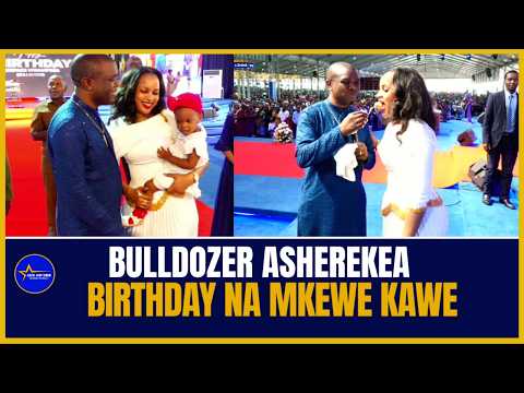 MTUME MWAMPOSA AMLISHA KEKI MKE WAKE KATIKA SIKU YAKE YA KUZALIWA