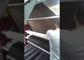 Hotmelt Film Lamintion Machine ماكينة لصق و تبطين القماش بواسطة فلم السليكون 00905349138157