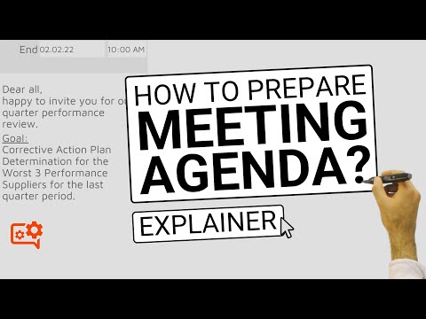 How To Prepare A Meeting Agenda Step By Step Whiteboard Explainer How To Prepare A Meeting Agenda Step By Step Whiteboard Explainer