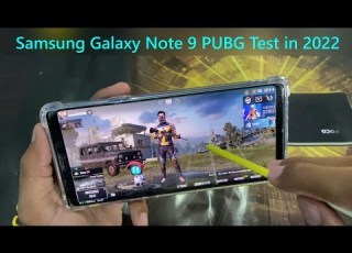 اختبار PUBG لهاتف Samsung Galaxy Note 9 رسومات PUBG معدل الإطارات في الثانية في PUBG جيروسكوب