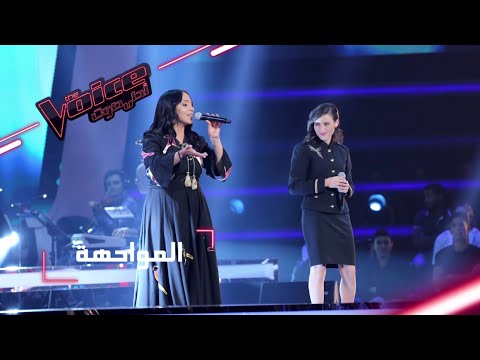 MBCTheVoice مرحلة المواجهة سهى المصري ونهاد ضريف تؤد يان أغنية صافي