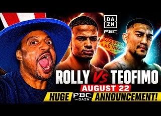 BREAKING Rolly Vs Teofimo Official For Aug 22