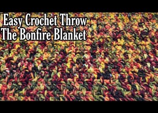 Quick And Easy Fall Crochet Throw Blanket Tutorial Bag O Day Crochet