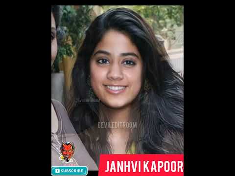 Janhvi Kapoor Journey 1997 Now Shorts Viral AShortADay Transformationvideo Trending
