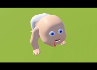 赤ちゃんに人を食べさせてみた ガチ