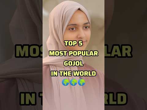 Top 5 Most Popular Gojol In The World Shorts Gojol Nasheed Top5 Viralsongs Ytshorts Viral
