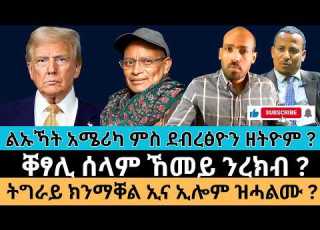  Dedebit 2026 ልኡኻት አሜሪካ ምስ ደብረፅዮን ዘትዮም ቐፃሊ ሰላም ኸመይ ንረክብ ትግራይ ክንማቐል ኢና ኢሎም ዝሓልሙ