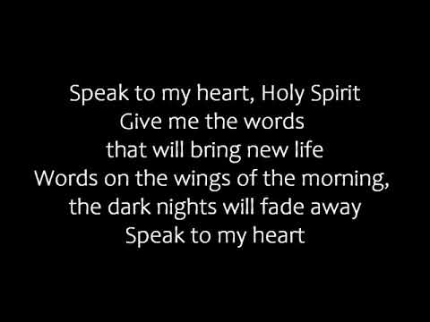 Speak To My Heart Lyrics Donnie McClurkin