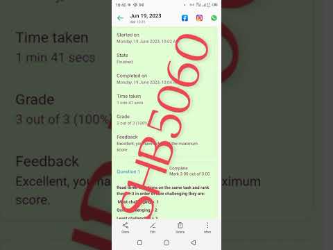 Unit 5 Module 2 EaSTE TRAINING FOR PST AND EST TEACHERS With Correct Answers