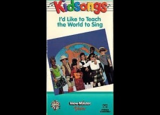  Opening And Closing To Kidsongs I Like To Teach The World To Sing 1990 VHS