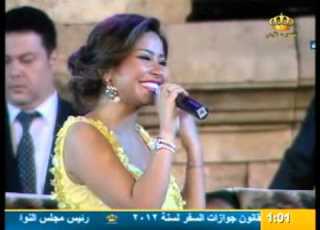 شيرين كتير بنعشق مهرجان جرش 2012