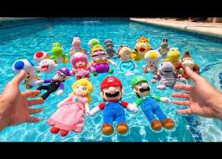 Mario Luigi Peach Yoshi Bowser S Secret Pool Has Been Discovered
