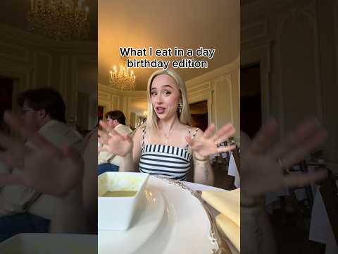 What I Eat In A Day Birthday Edition