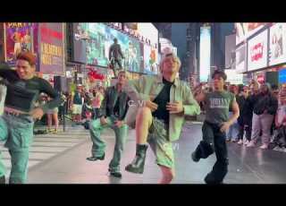  SB19 New York Time Square Busking Bazinga Gento Crimzone P Pop US Tour