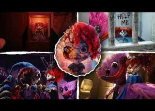 Poppy Playtime Chapter 1 5 All Poppy And Kissy Missy Cutscenes