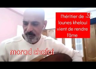  Morad Chafai Vient De Rendre L âme