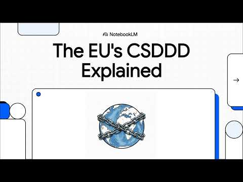 EU CSDDD Overview Module 2 The 6 Step Due Diligence Framework