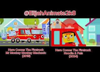 Here Comes The Firetruck Songs Comparison Playing At The Same Time
