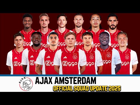 A JAX AMSTERDAM Official Full Squad For 2025 Ajax Amsterdam Gtbkaphansport A JAX AMSTERDAM Official Full Squad For 2025 Ajax Amsterdam Gtbkaphansport