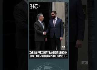  Syrian President Ahmad Al Sharaa Lands In London For Key Talks With UK Prime Minister Shorts