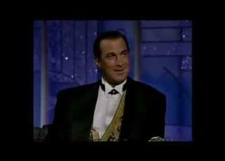  Steven Seagal 1992 Promoting Under Siege