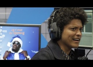Bruno Mars Sings Eye Of The Tiger Acapella At Kiss FM