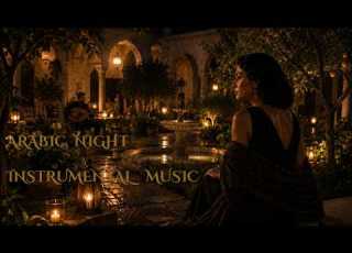 Arabic Night Instrumental Music Relaxing Oud Qanun 1 Hour